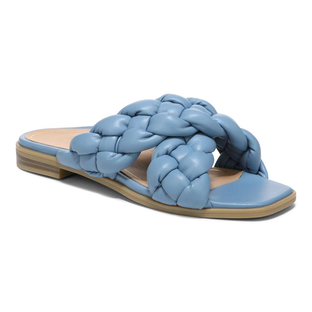 Kalina Slide Sandal - Blue Shadow
