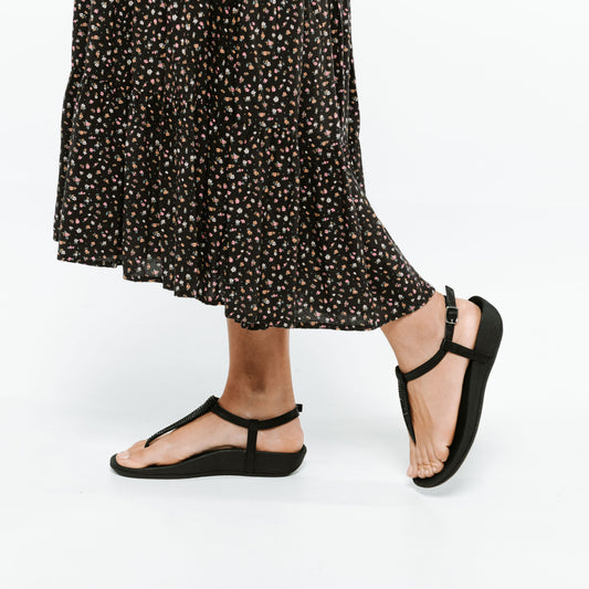 Lifestyle image for Amarosa Sandal - Apricot