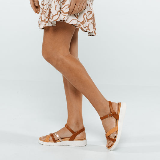 Lifestyle image for Banks Sandal - Black Multi