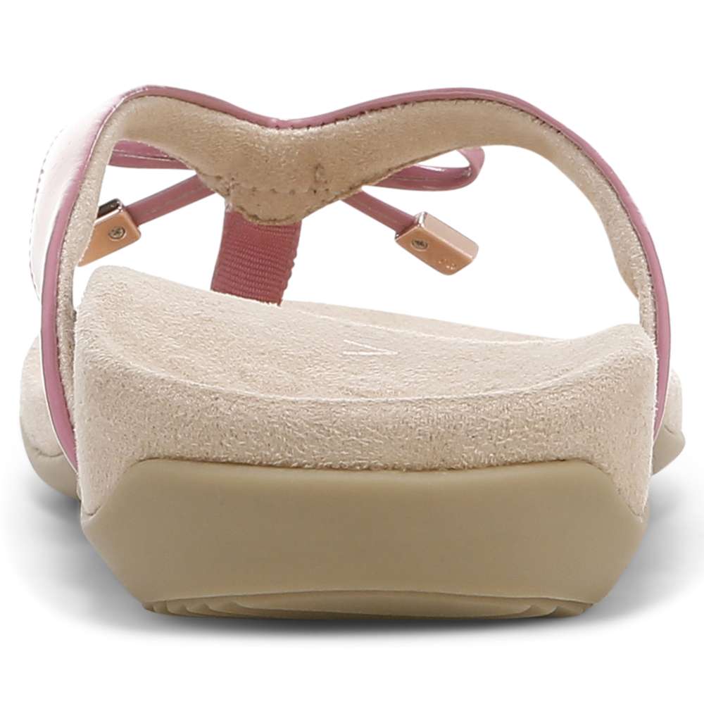 Bella Toe Post Sandal - Wine