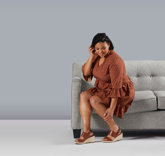 Lifestyle image for Brooke Wedge - Cognac