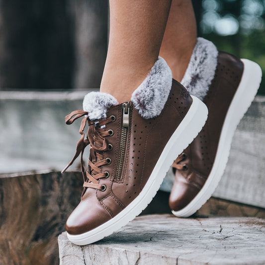 Lifestyle image for Bubbles Zip Bootie - Black