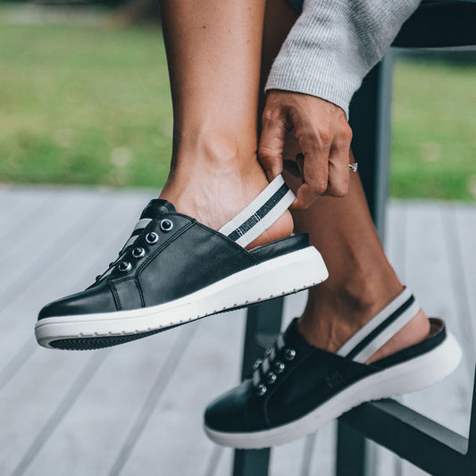 Lifestyle image for Bugsy Slip-On Sneaker - White