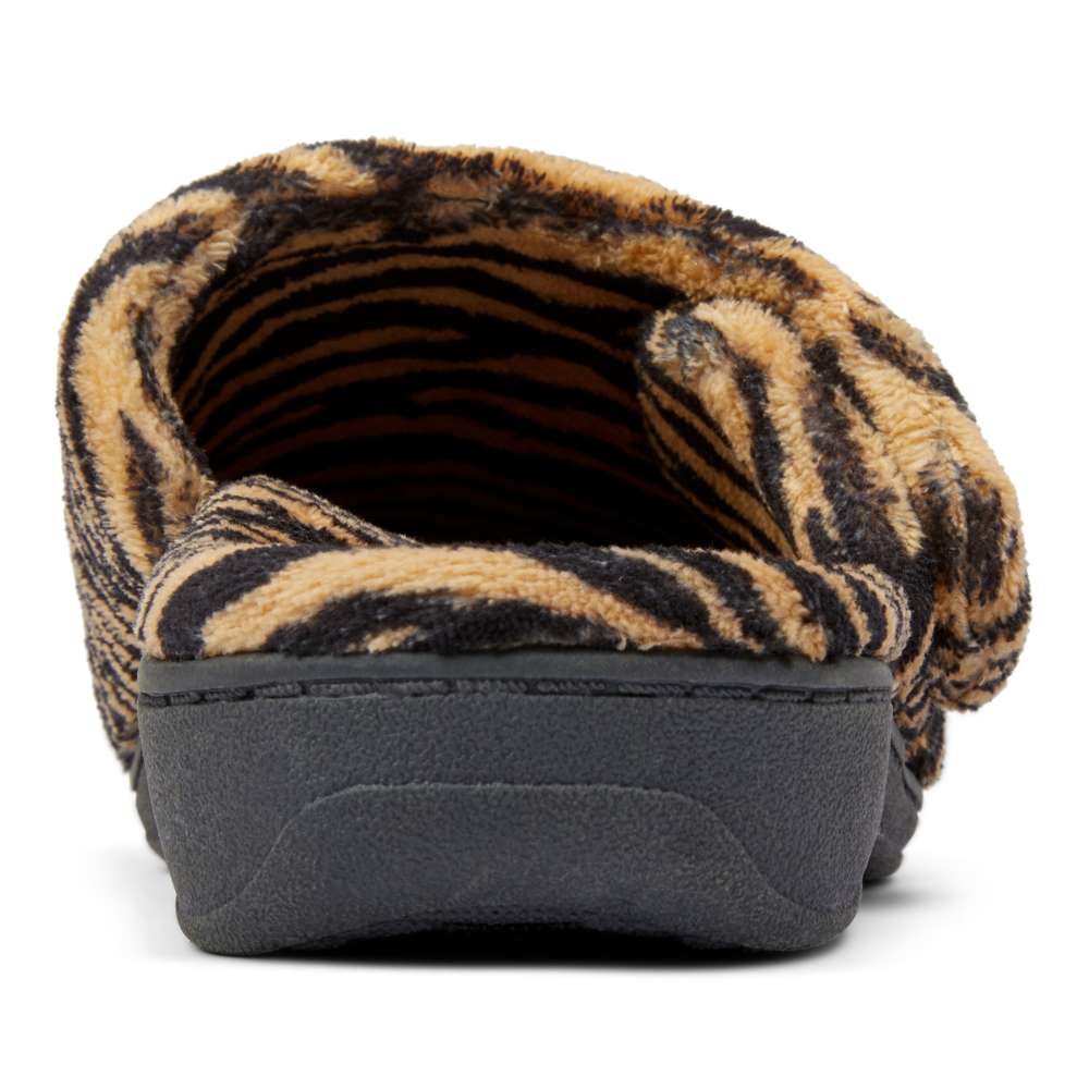 Gemma Mule Slipper - Tiger