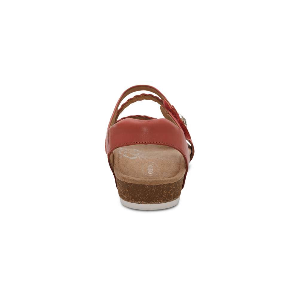 Jillian Braided Strap Sandal - Rose