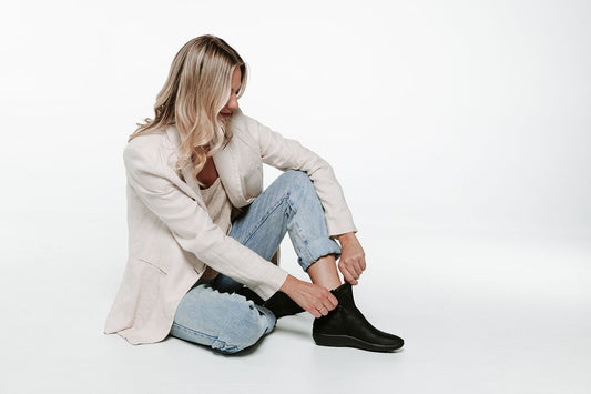 Lifestyle image for Karla Boots - Brown