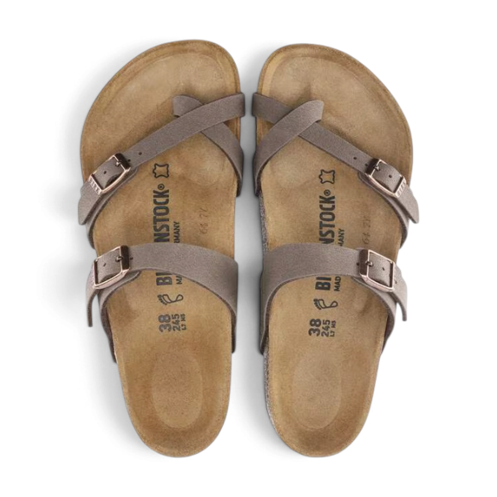 Mayari Birko-Flor Slide - Mocca