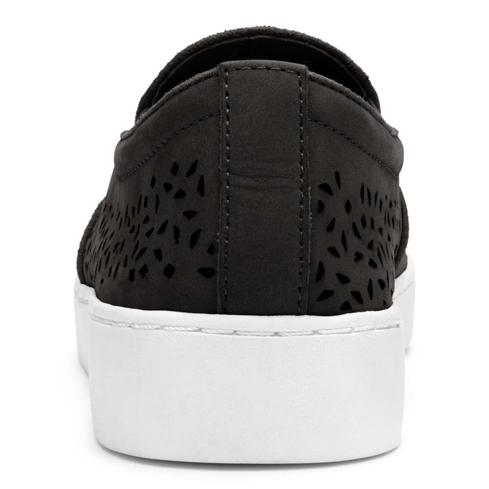 Midi Perf Slip-On Sneaker - Black