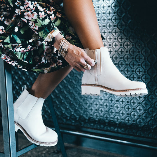 Lifestyle image for Polly Zip Boot - Black