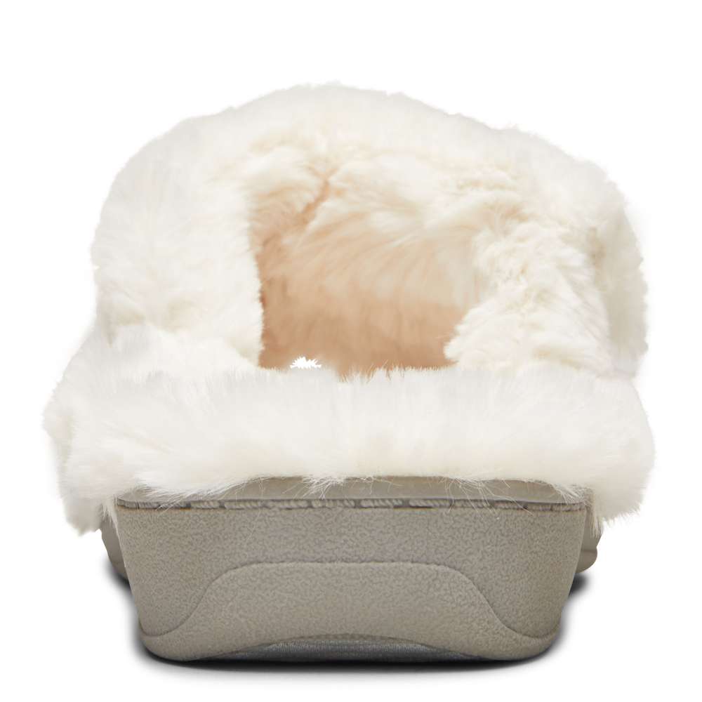 Relax Plush Slipper - Ivory