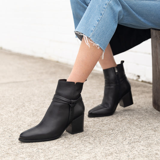 Lifestyle image for Tiffany Ankle Boot - Black