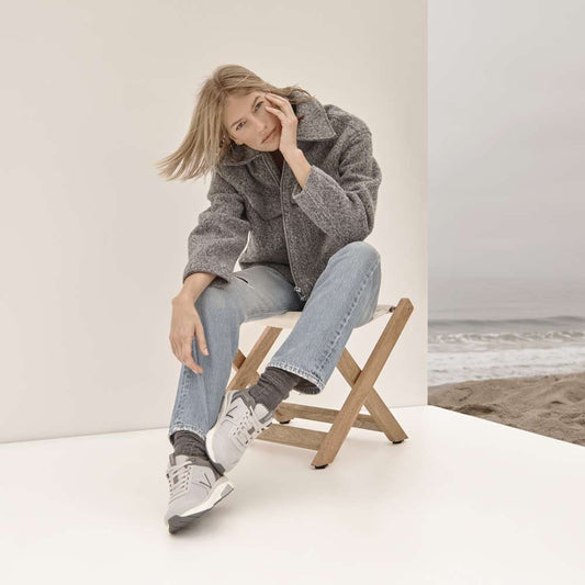 Lifestyle image for Walk Strider 001 Mesh Sneaker - Charcoal