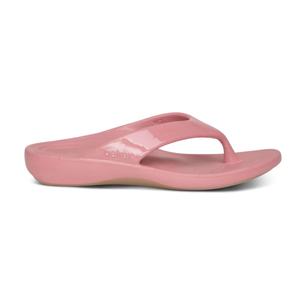 Maui Women's Toe Post Sandal - Rose