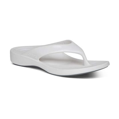 Maui Women's Toe Post Sandal - White
