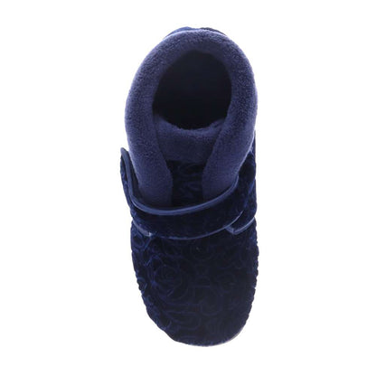 Dale Slipper - Navy Emboss
