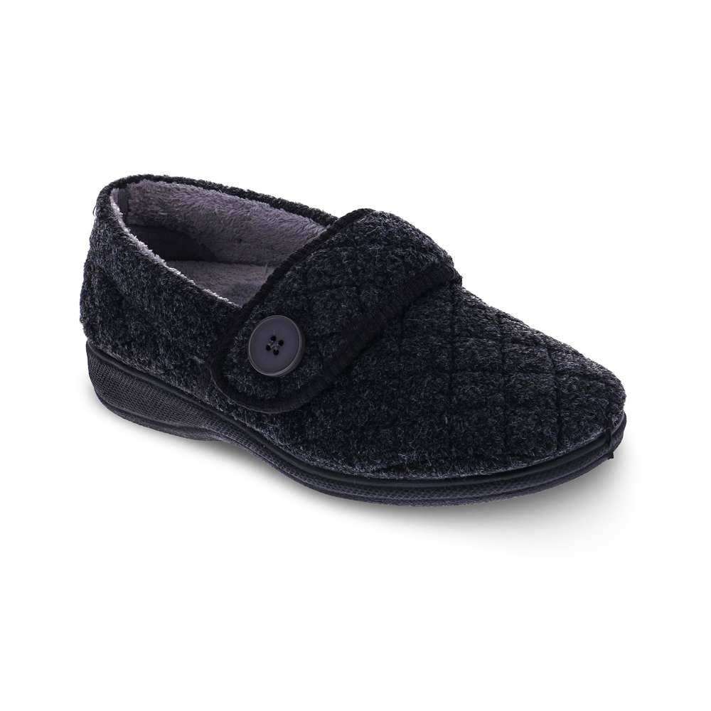 Darling Slipper - Dark Grey Thatch