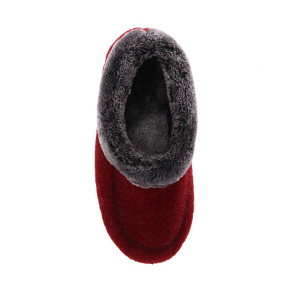 Devine Slipper - Burgundy