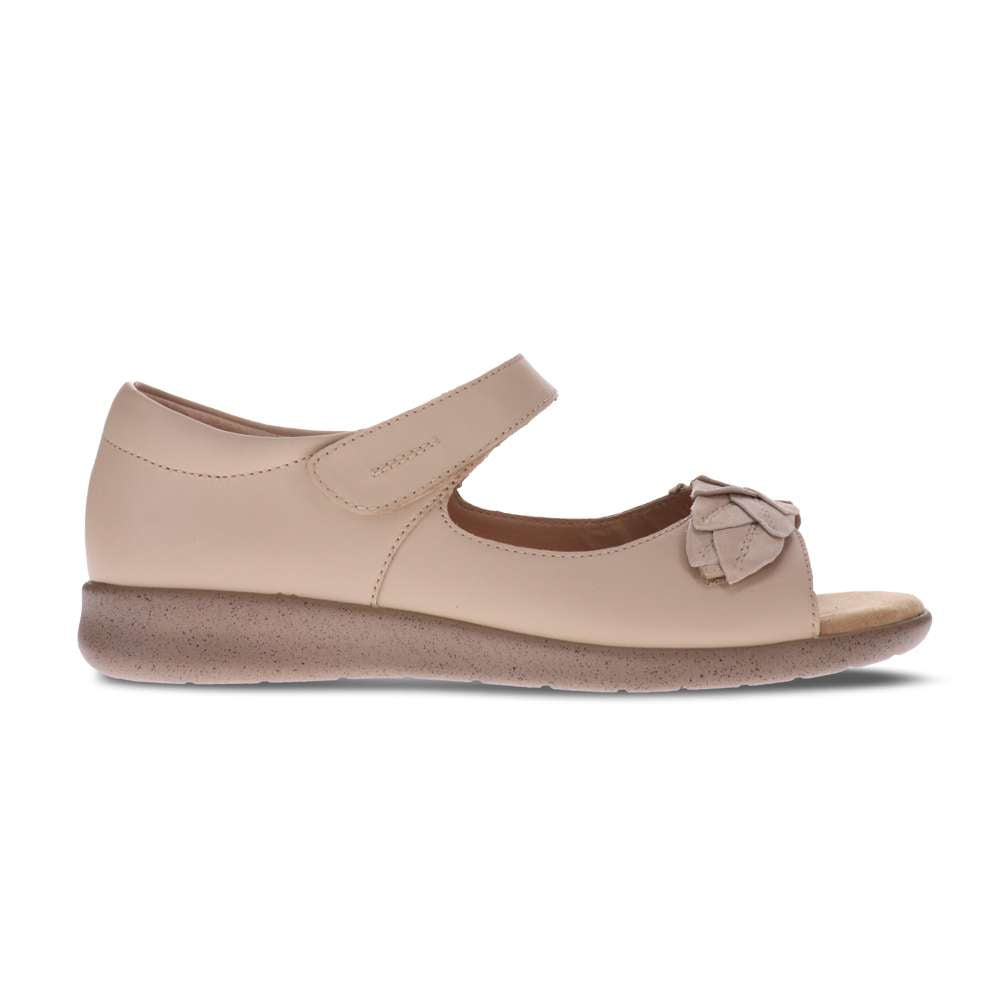Fonda Closed Heel Sandal - Nude