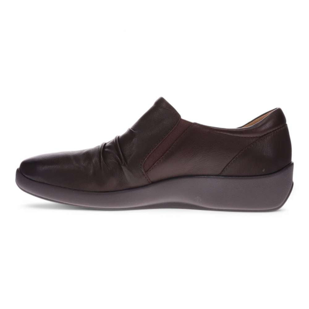 Katina Zip Loafer - Chocolate