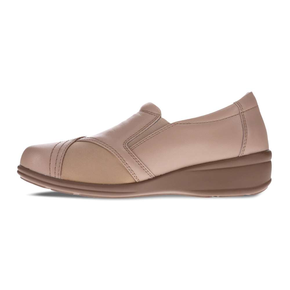 Leanne Zip Loafer - Latte