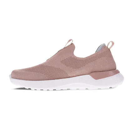 Maggie Slip-On Sneaker - Mauve/Silver