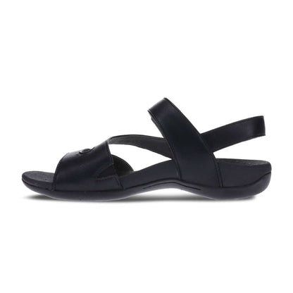 Amber Backstrap Sandal - Black