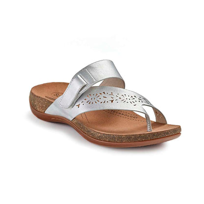 Antigo Toe Post Sandal - Silver