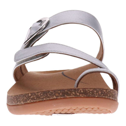 Ava Slide Sandal - Silver