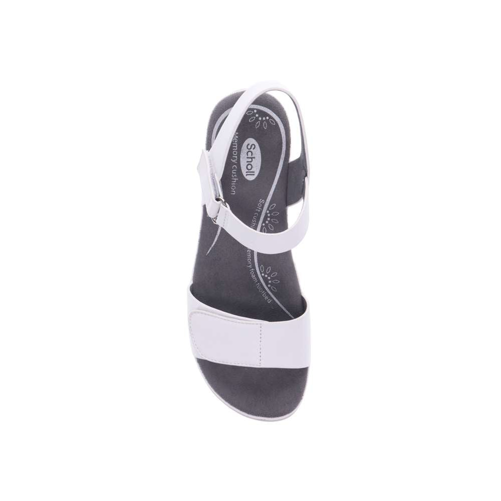 Carly Sandal - White