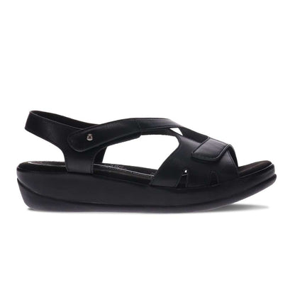 Casey Adjustable Sandal - Black