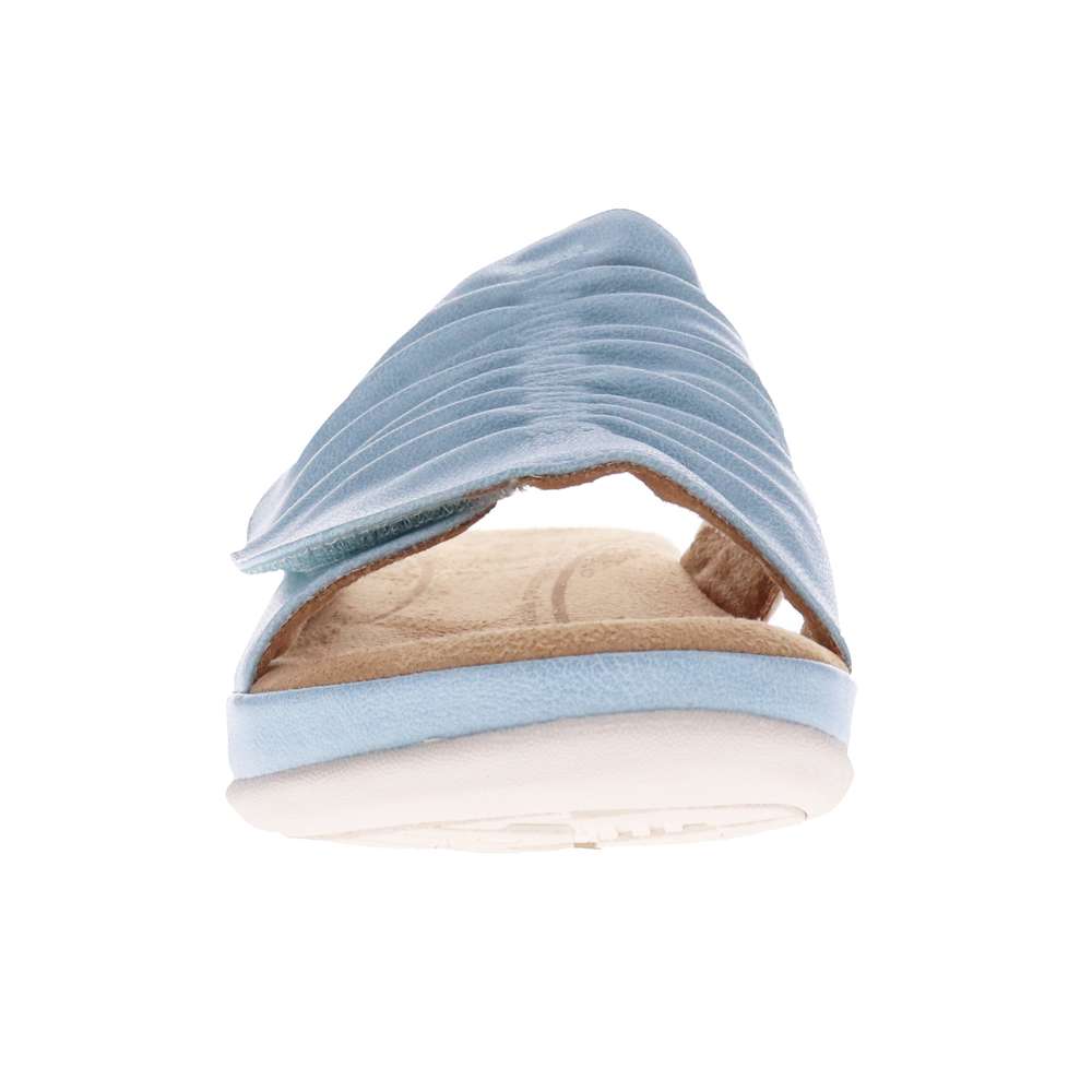 Cora Slide Sandal - Light Blue