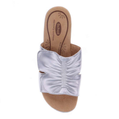 Cora Slide Sandal - Silver