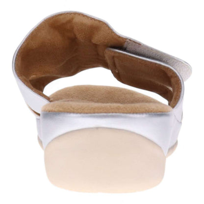 Cora Slide Sandal - Silver
