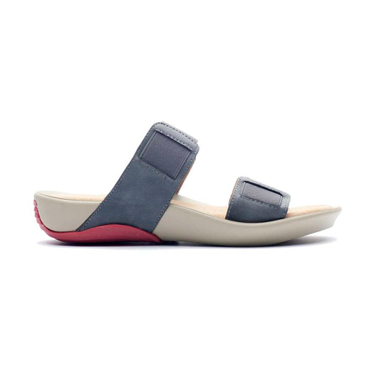 Kamara (LS4879) Slide Sandal - Grey