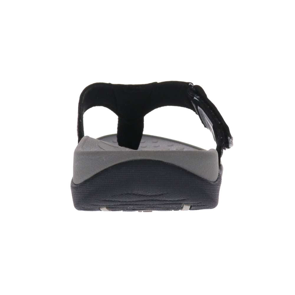 Ryder Toe Post Sandal - Black/Grey
