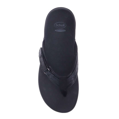 Selena Toe Post Sandal - Black