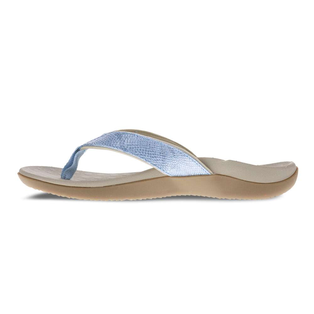 Sonoma Shimmer Toe Post Sandal - Blue