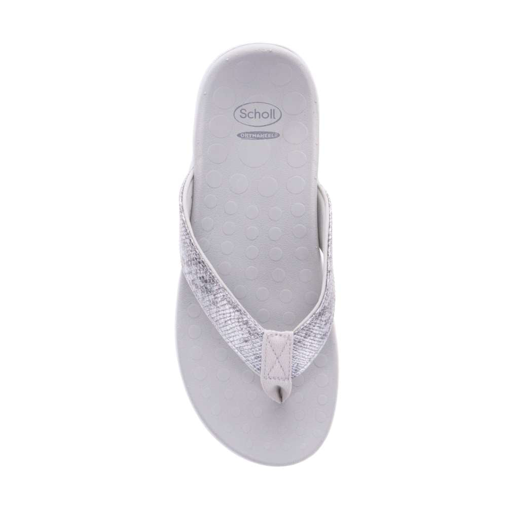Sonoma Shimmer Toe Post Sandal - Silver