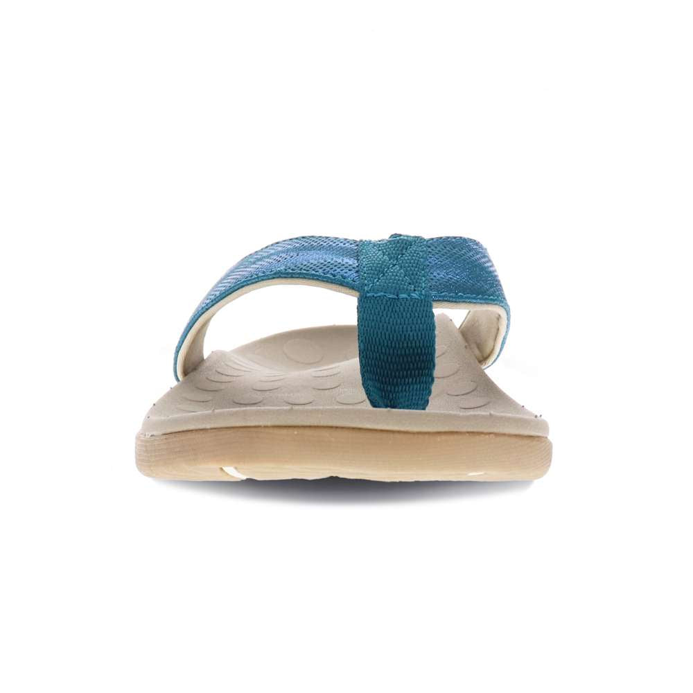 Sonoma Linen Toe Post Sandal - Blue