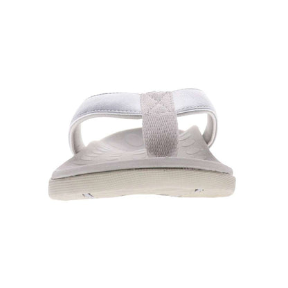 Sonoma Smooth Toe Post Sandal - Silver