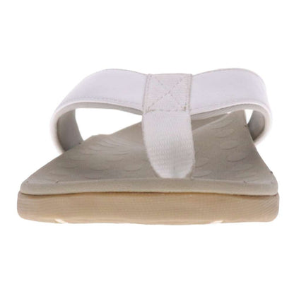 Sonoma Smooth Toe Post Sandal - White