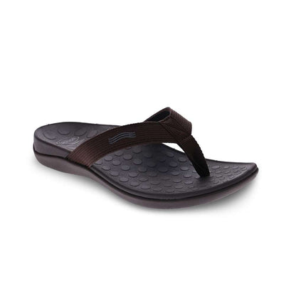 Wave Toe Post Sandal Unisex - Chocolate