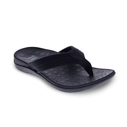 Whack Toe Post Sandal - Black