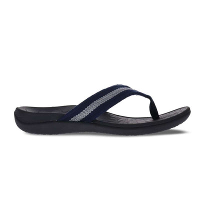 Whack Toe Post Sandal - Navy/Grey
