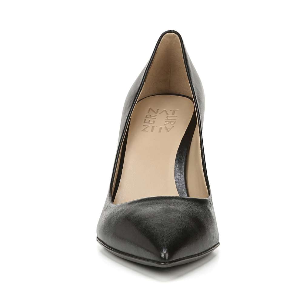 Anna Pump - Black Leather