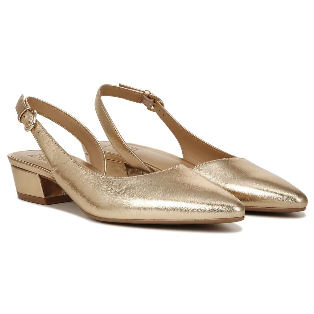 Banks Slingback - Dark Gold