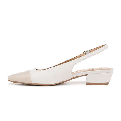 Banks Slingback - Warm White/Porcelain
