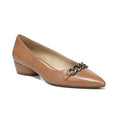 Becca Block Heel - Tawny Lizard