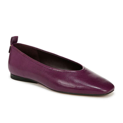 Carla Flat - Deep Plum Purple