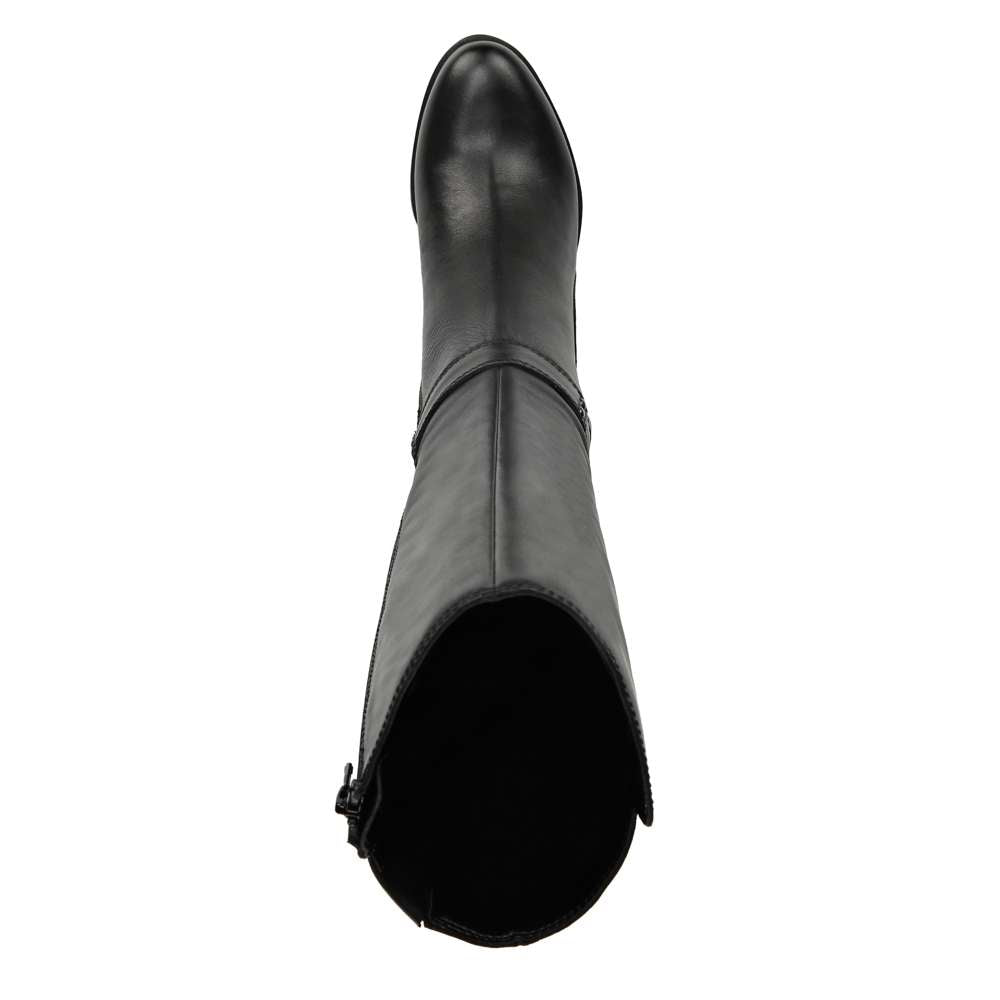 Dane Knee High Boot - Black